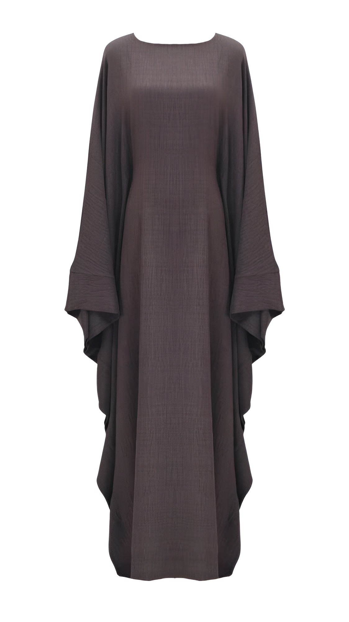 Mocha Mirage summer butterfly abaya